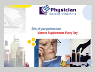 CD presentation for online vitamin sales